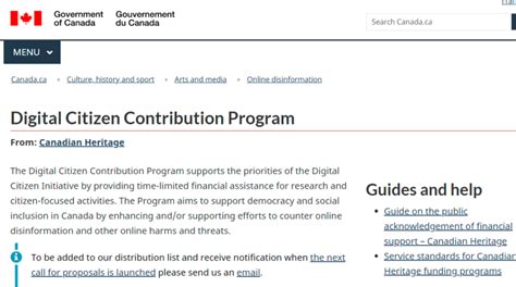 digital citizen contribution program.